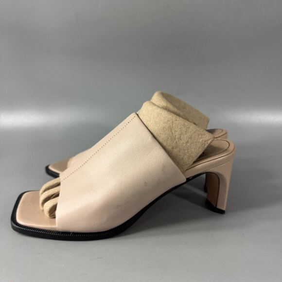 Neil J. Rodgers Sue Mules Square Toe Slim Fit Sandals, Size 37.5 - Picture 6 of 13